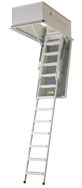 Wippro Eurostep Dachbodentreppe Rohbauhöffnung: 130x70 cm, 17203
