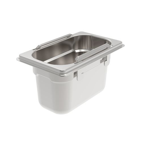 Rieber GN-Behälter 1/9 - Fallgriffe, Höhe 100 mm, 84010228