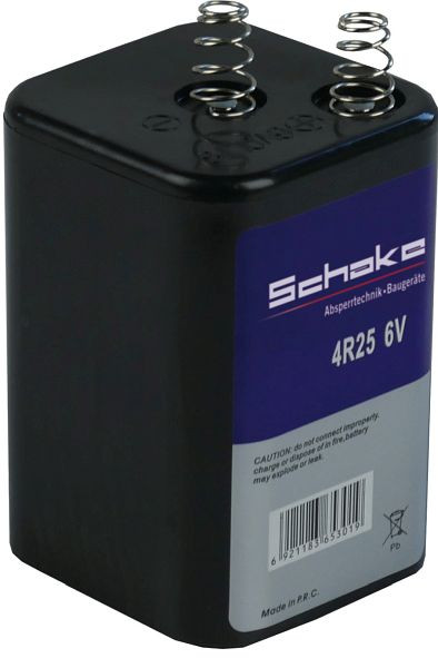 Schake Blockbatterie 6V / 7AH 4R25, 3B37, 4250384703912