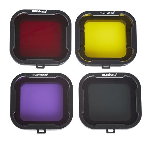 Mantona Filterset 4-farbig GoPro Hero 4 / 3+, 1021280