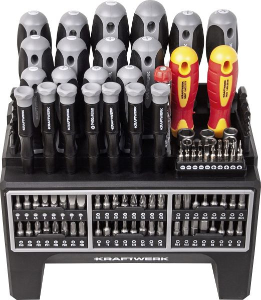 Kraftwerk Schraubendreher und Bit Set, 114-teilig, 305.306.114