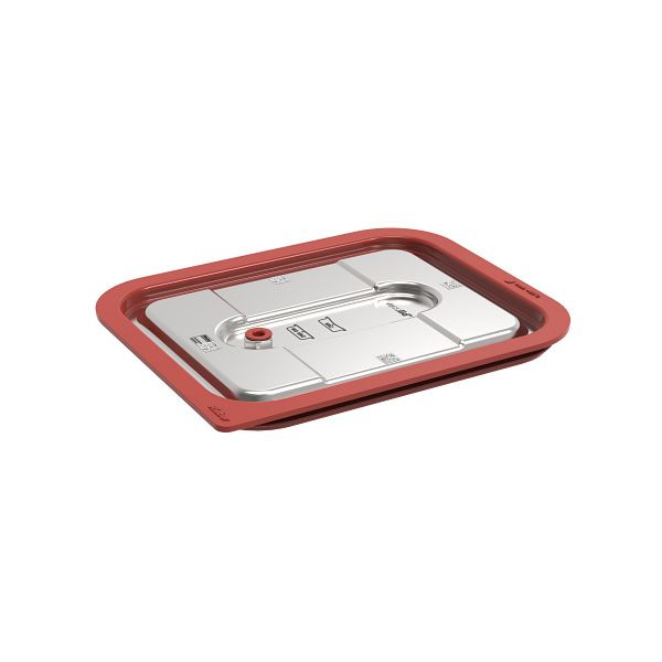 Rieber vaculid® Deckel 1/2 rot 4x QR-Code, 84050633