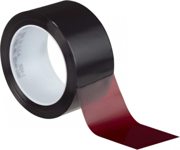 3M Lithografisches-Klebeband 616, dunkelrot, 66 m x 25,4 mm, VE: 9 Rollen, 7000001106