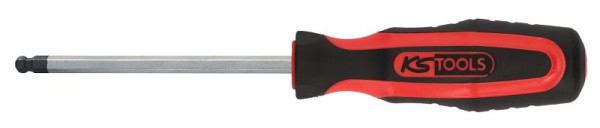 KS Tools ERGOTORQUEplus Schraubendreher Innensechskant mit Kugelkopf, 2,5mm, 159.1060