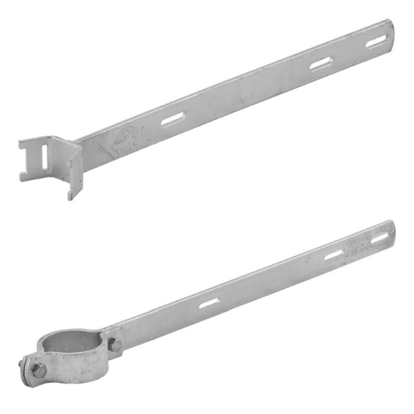 Stein HGS Schelle als Fahnenhalterung, Ø 60 mm, Länge: 390 mm, r-a139