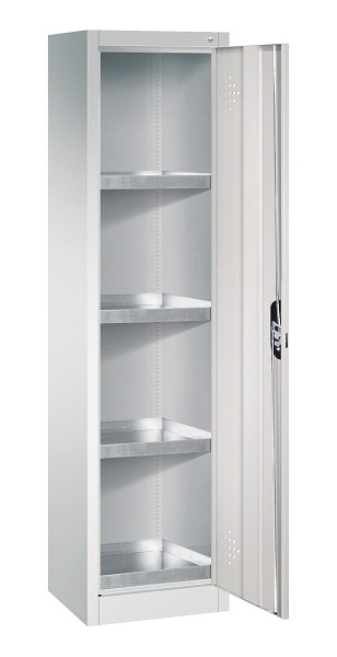 C+P Umweltschrank Acurado, H1950xB502xT500mm, 7035/7035, 8901-315 S10188