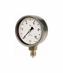 Wika Manometer (CrNi-Stahl / Anschluss radial unten), 102478