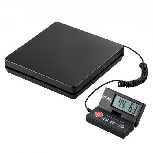 VEVOR Plattformwaage 10g-50kg Paketwaage 2g Genauigkeit Digitalwaage kg/lbs/lbs:oz/g, FTSYSCYXBDG10LC72V2