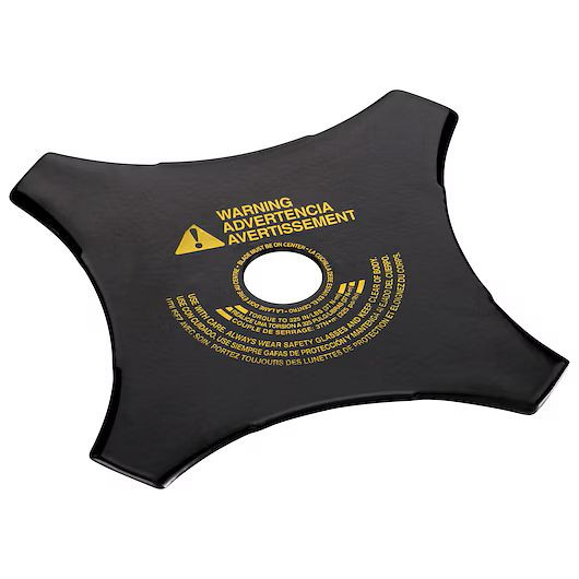 DeWalt 20 cm Dickichtmesser, 4 Flügel, für Aufsätze DCMASBC1 und DCMASST1 in Kombination mit DT20684-QZ Messer-Adapter-Set, DT20680-QZ