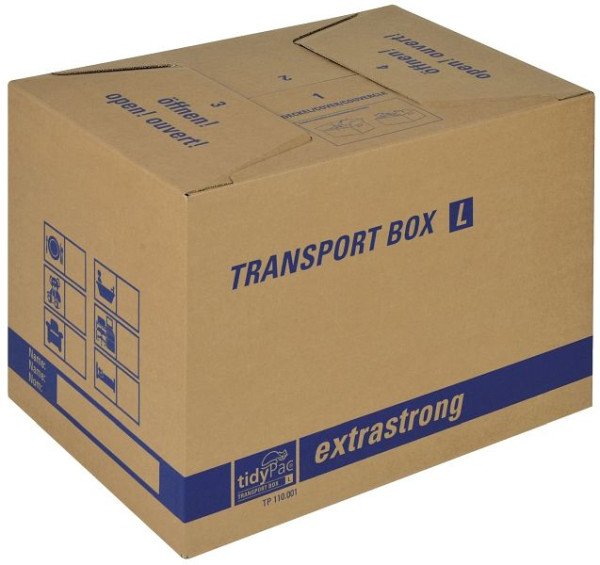tidyPac Transportboxen 500x350x355 mm, braun, 30000925, 4033657000679