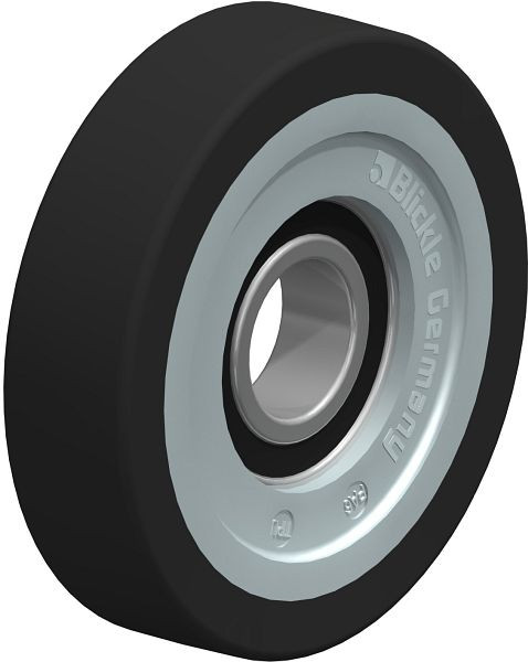 Blickle FPTH 100x25/25-15K Rad aus Thermoplastisches Polyurethan, Grau, 760831