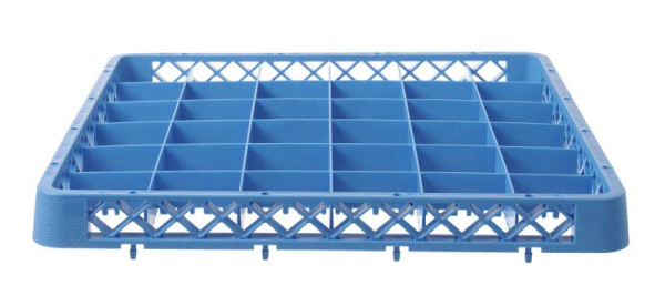 Hendi Aufsatz für Geschirrspülkorb, LxBxH: 500x500x45 mm, 36 Fächer 73x73 mm, 877517