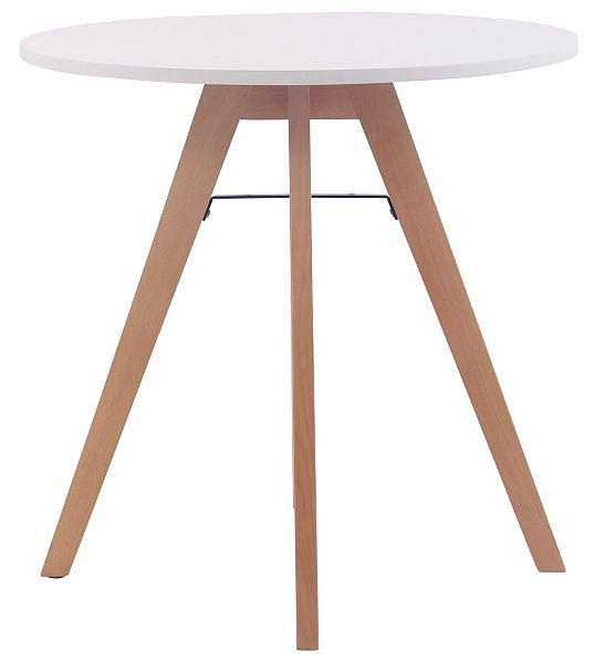 CLP Tisch Viktor Natura 75, weiß, 202605002, 4251380480197