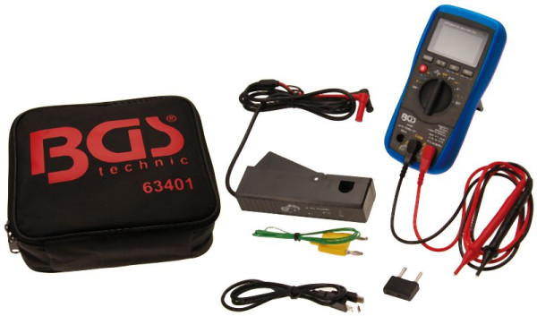 BGS Kfz-Digital-Multimeter mit USB-Schnittstelle, 63401