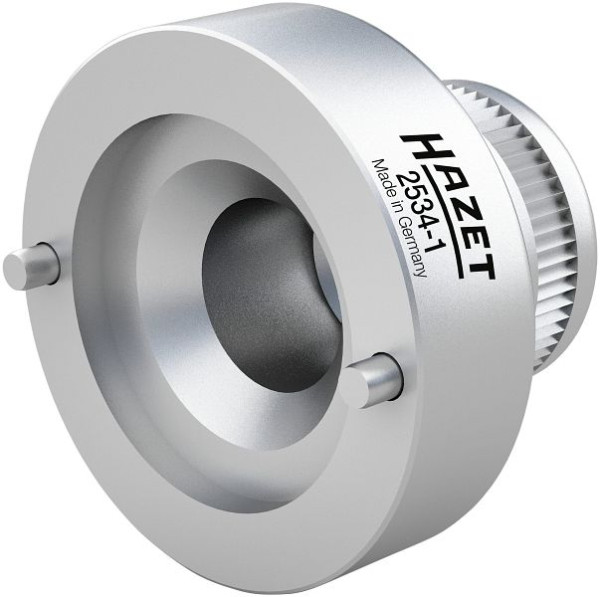 Hazet Klemmscheiben-Betätigungswerkzeug, Vierkant hohl 6,3 mm (1/4 Zoll), Zapfenprofil massiv, 2534-1