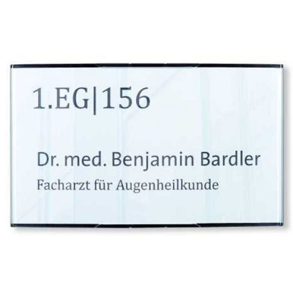 Stein HGS Türschild -PacificX-, 157 x 157 x 15 mm, mo1060