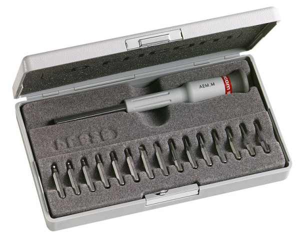 Facom Bits Serie 0, Bithalter, Set 16-teilig, AEM.J1