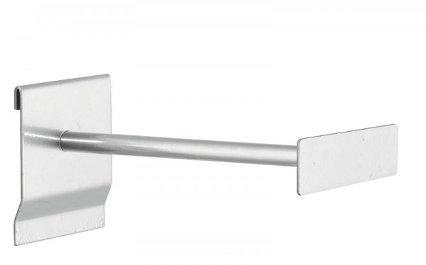 Kappes RasterPlan Universalhalter mit Beschriftungsfeld L 200 mm, alufarben, 4260.00.0501