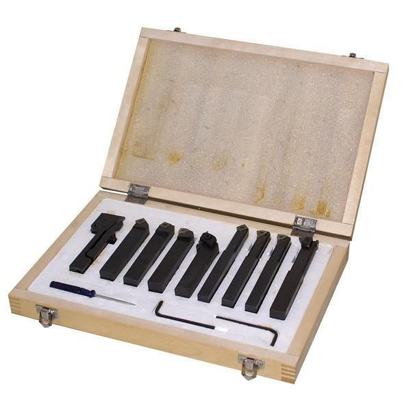 Holzmann Drehmeissel SET 9-teilig / 10mm, 9TLG10, 9120058372346