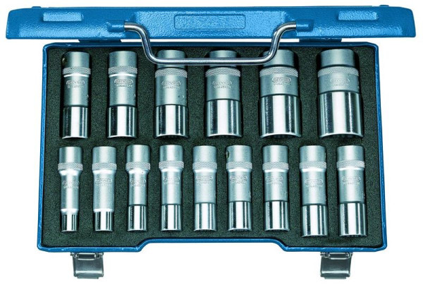 GEDORE Steckschlüssel-Satz 1/2" 15-teilig, DU 10-32 mm, 2190214