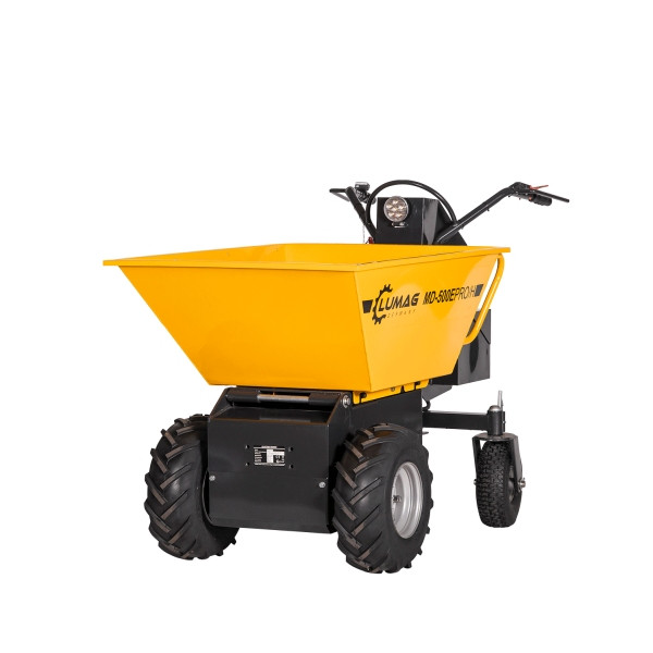 LUMAG Minidumper mit Elektroantrieb und elektrischer Kippfunktion, MD 500EPROH