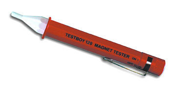 Lemp Magnettester Testboy 130 mit Taschenlampe, 010600