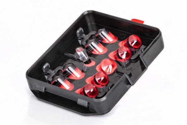 HELLA Optikkörper, Regensensor, geklebt, Hakenbefestigung, mit Regen-/Lichtsensor, 9XB 746 094-187