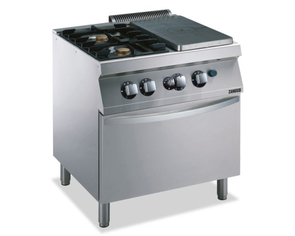 ZANUSSI Gas-Glühplattenherd GGH7 / B2FGB, Standgerät, 406372009