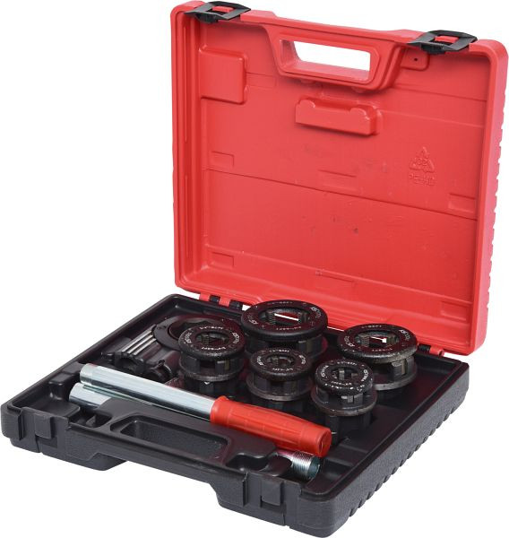 KS Tools Gewinde-Schneidkluppen-Satz 3/8"-1.1/4", 8-teilig, 903.3300