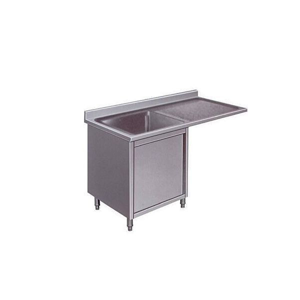 Vaiotec TOPLINE Spülcenter 600 / 1 Becken links mit Flügeltür L: 1200 mm, 10792