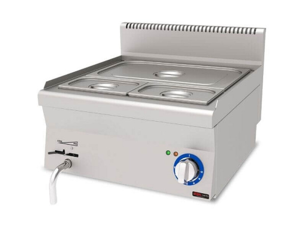 SGS Gastro Elektro Bain-Marie, GN 1/1 + GN 1/4x2, Premium Serie 600, ASB660