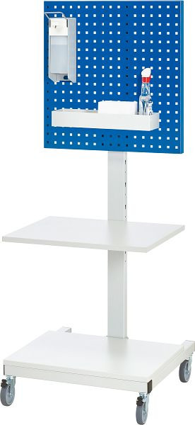 RAU Hygiene-Ständer 6000, B650xT620xH1700mm, mobil, 07-6000-HS2-2-F.11