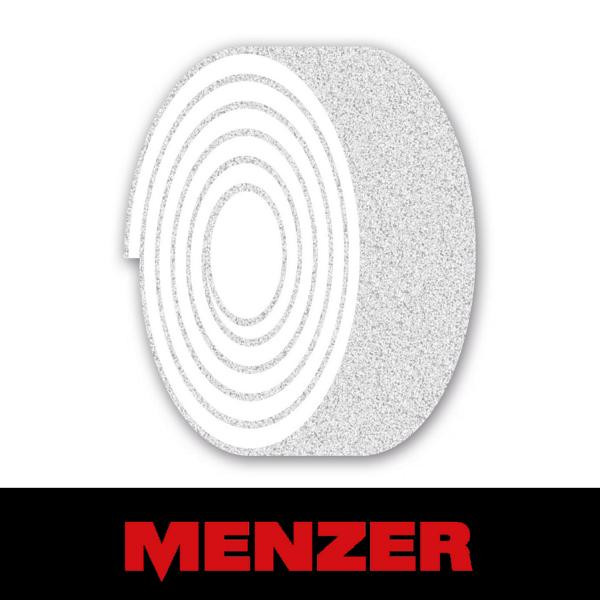 Menzer Schleifpapierrolle, 115 mm x 50 m, Korn 150, Normalkorund mit Stearat-Beschichtung, 211041150