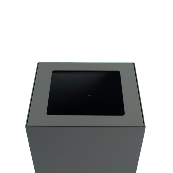 STEIN HGS Deckel modulare Abfalltrennanlage, dunkel grau, 90 Liter, 84103.0014