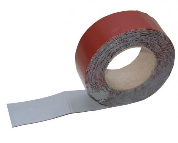 Vebatec Blitz Butyl Reparaturband Aluminium, Farbe: dunkelrot, 50mm x 10m, 110