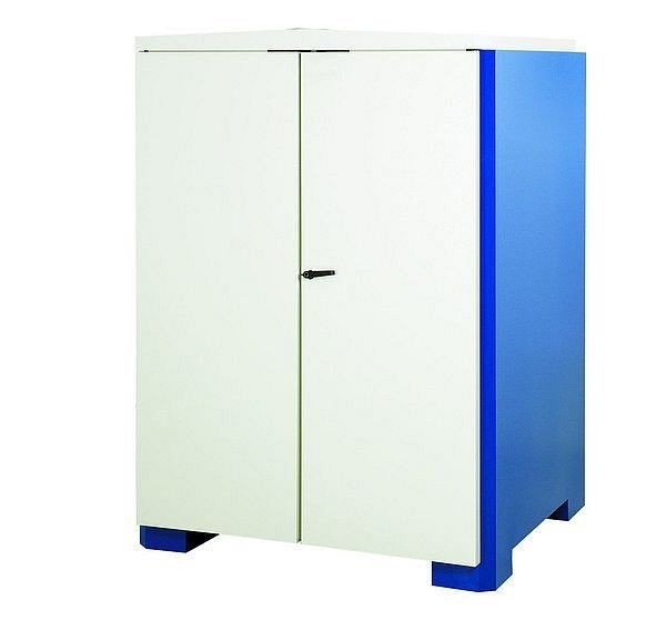 asecos Depot Stahl lackiert GiR verzinkt unterfahrbar Volumen 200L, 1425x960x1870mm, 32012