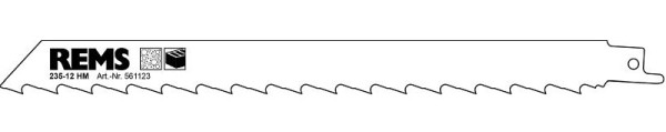REMS Sägeblatt 235-10,2 Sägeblatt, 561123 R01, 4039976115889