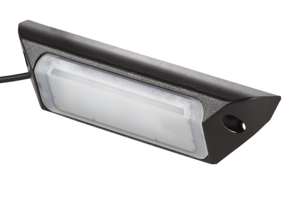 HELLA LED-Arbeitsscheinwerfer, FMS Base, 24/12V, 1200lm, geschraubt, 2-Punkt Befestigung, Bodenausleuchtung, 500mm, schwarz, 1GB 996 098-001