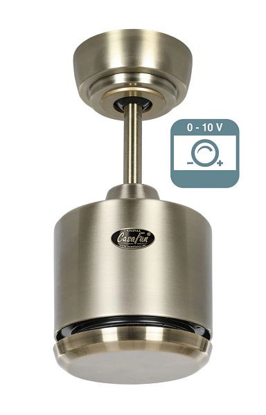 CasaFan Deckenventilator ECO NEO III Messing antik 0 - 10 V ohne Flügel, 4132441