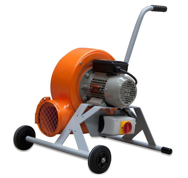 ELMAG Sauggebläse mobil zur Be- und Entlüftung (91 623), 2.000 m³/h Absaugleistung, 0,75 kW, 400 V / 50 Hz, 57735