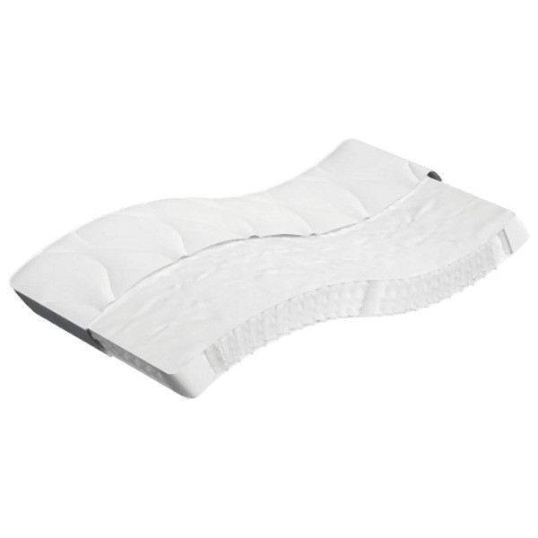 vidaXL Matratze Taschenfederkern Mittel 100x220 cm, 372824