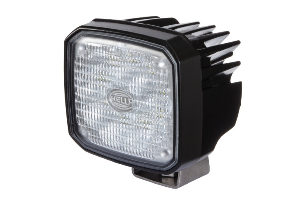 HELLA LED-Arbeitsscheinwerfer, Ultra Beam, 12/24V, 2200lm, Anbau/geschraubt, stehend/schwenkbarer Montagebügel, Nahfeld, Höhe 132 mm, 1GA 995 506-001