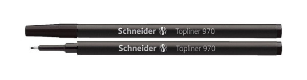 Schneider Fineliner-Mine Topliner 970 - 0,4 mm, schwarz, 9701