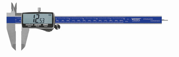Vogel Germany Digital Messschieber DIN 862, 200 mm / 8 inch, 202012-3