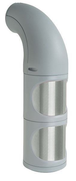 WERMA LED-Dauerleuchte CL Wandmontage 24VDC GN/RD- rot, 894.160.55