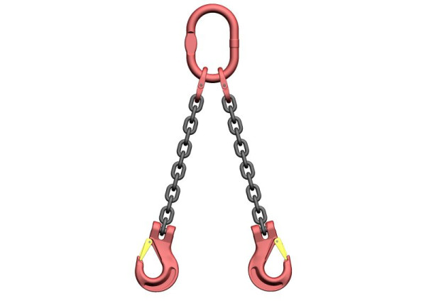 Pewag Anschlagkette mit Kuppellasthaken SA 6 II A-HKS 4000 V, 4098973