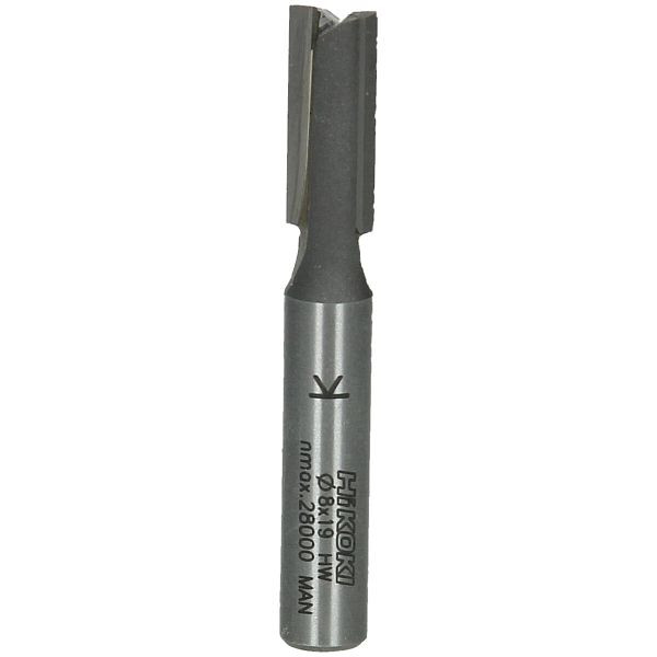 HiKOKI 8 mm Nutfräser 8x19/57, Schlitzen, 754056, 8717574013559