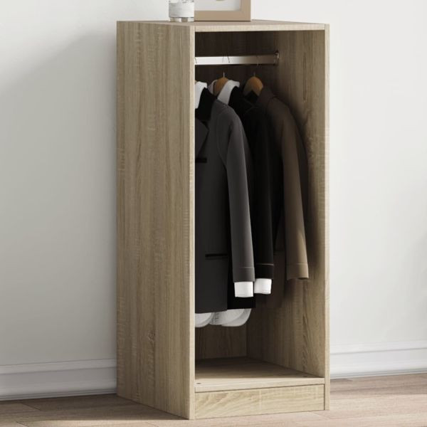 vidaXL Kleiderschrank Sonoma-Eiche 48x41x102 cm Holzwerkstoff, 840816