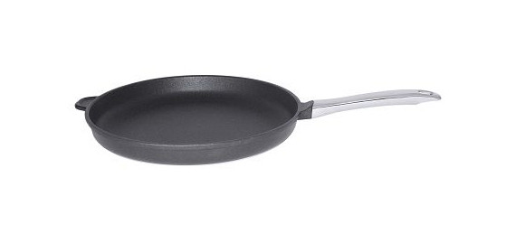 Contacto Bratpfanne, flache Form 32 cm Aluminiumguss mit Antihaft, 5503/320