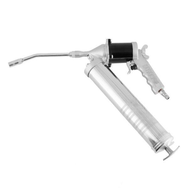 Airpress Druckluft Fettpresse mit 360-Grad-Rotation für 400 ccm Kartuschen 1/4" 6 bar, 45296-3